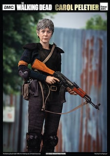 Foto 4 | Figura Threezero Carol Peletier The Walking Dead Escala 1:6
