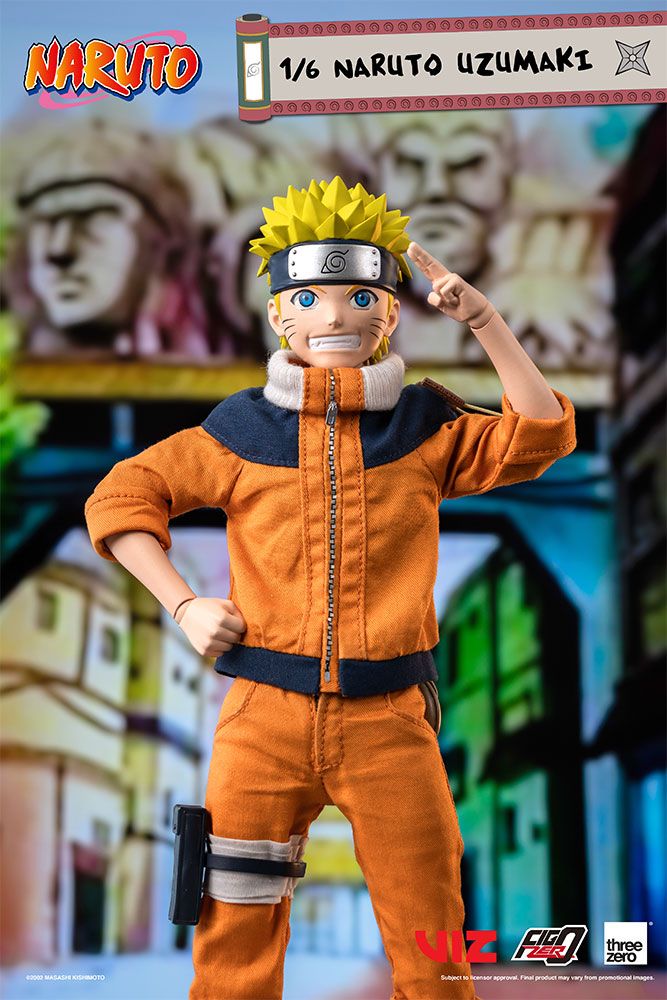 Foto 3 pulgar | Naruto Uzumaki - Naruto - Escala 1:6 Por Threezero