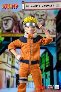 Foto 2 | Naruto Uzumaki - Naruto - Escala 1:6 Por Threezero