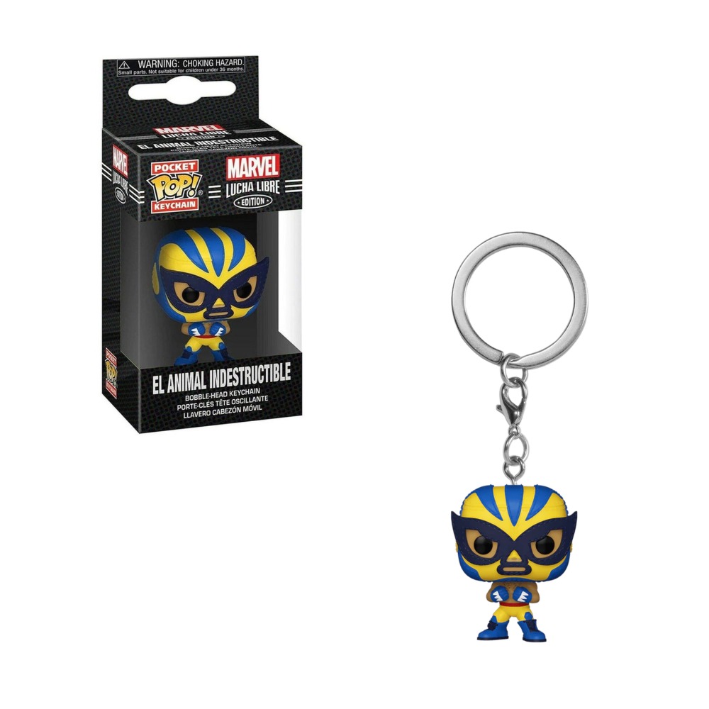Foto 2 pulgar | Llavero Funko Pop! El Animal Indestructible Marvel