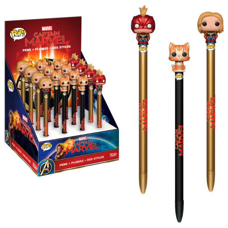 Foto 3 pulgar | Figura Coleccionable Funko Pop! Pen Captain Marvel Goose