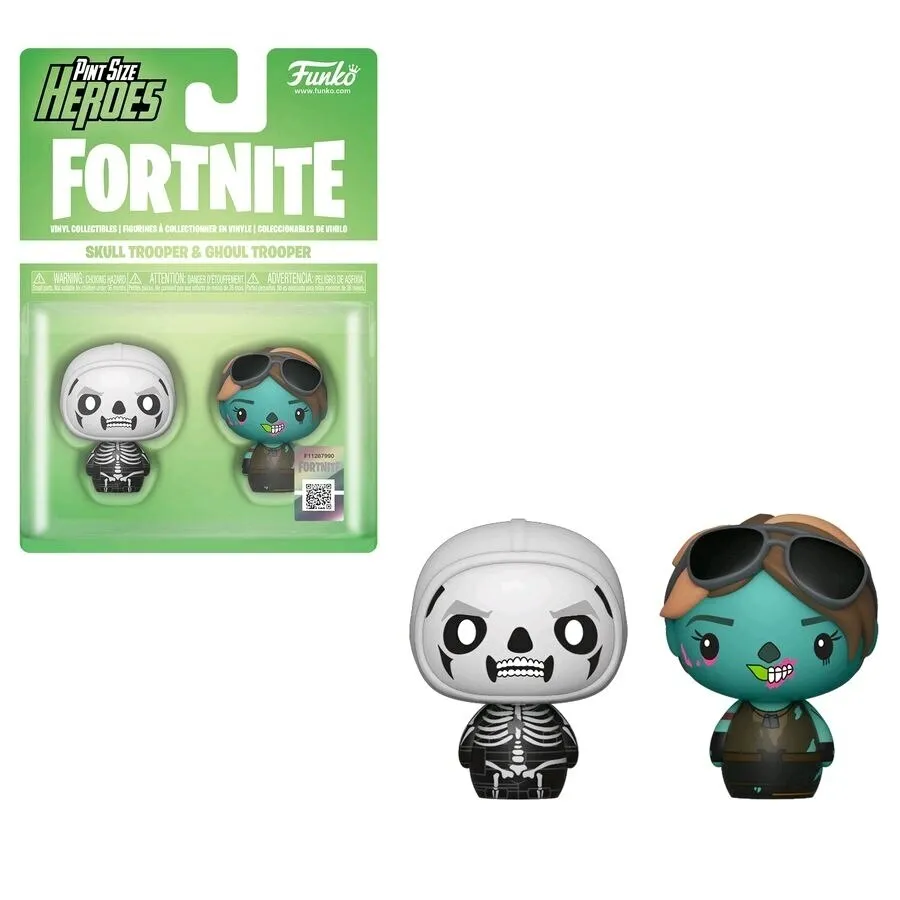 Figura Coleccionable Funko Pint Size Heroes Fortnite Skull Trooper & Ghoul Trooper