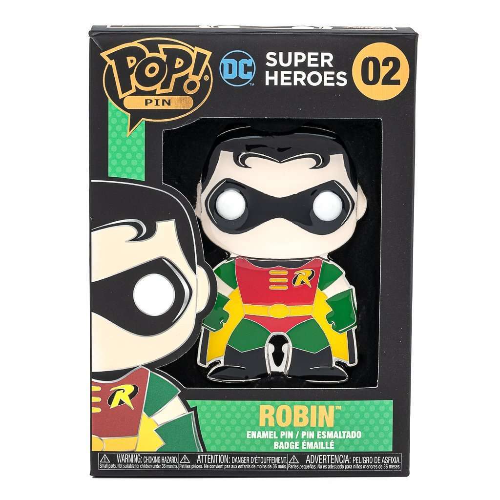 Foto 2 pulgar | Figura Coleccionable Funko Pop! Pin Dc Robin