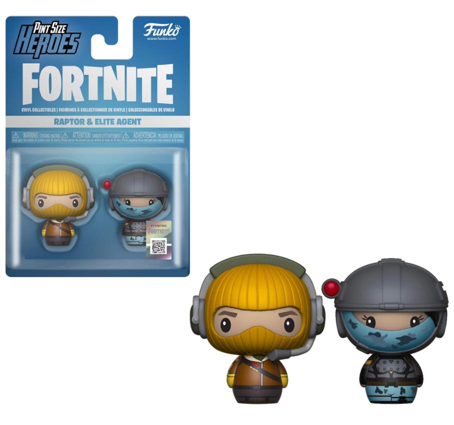 Foto 2 pulgar | Figura Coleccionable Funko Pint Size Heroes Fortnite Raptor & Elite Agent