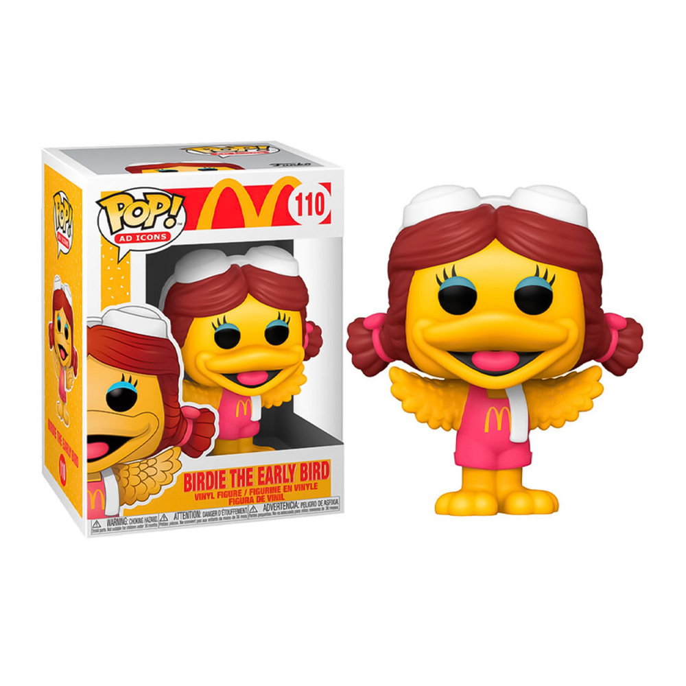 Foto 2 pulgar | Figura Coleccionable Funko Pop! Ad Icons Birdie The Early Bird Mcdonalds