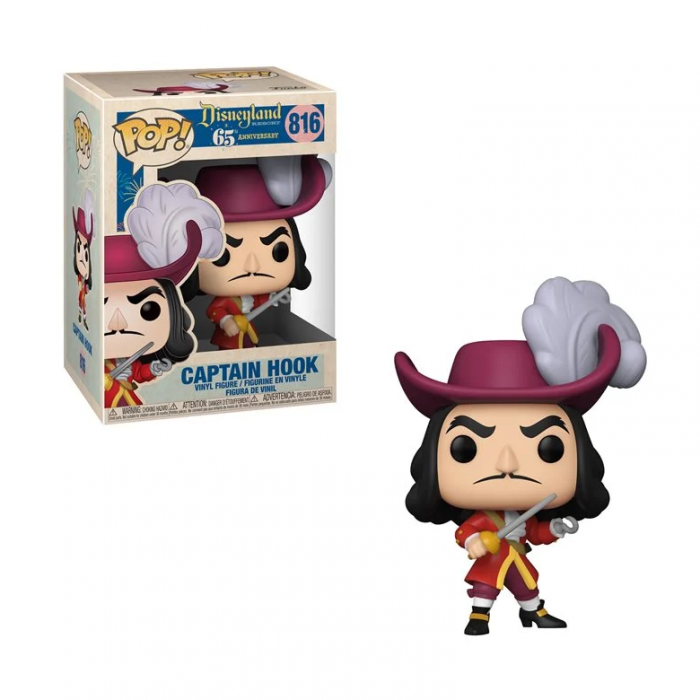 Figura Coleccionable Funko Pop! Disneyland 65th Aniversary Captain Hook