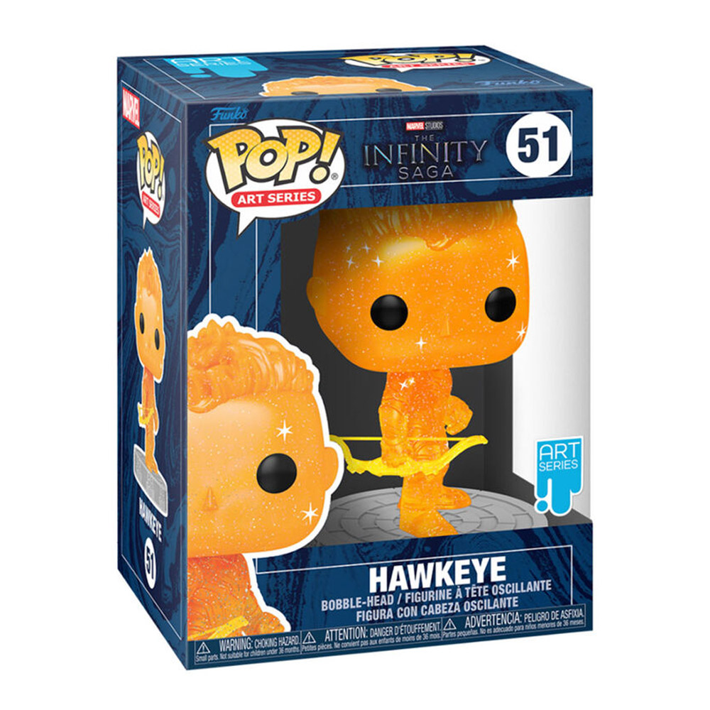 Foto 2 pulgar | Figura Coleccionable Funko Pop! Hawkeye Marvel The Infinity Saga