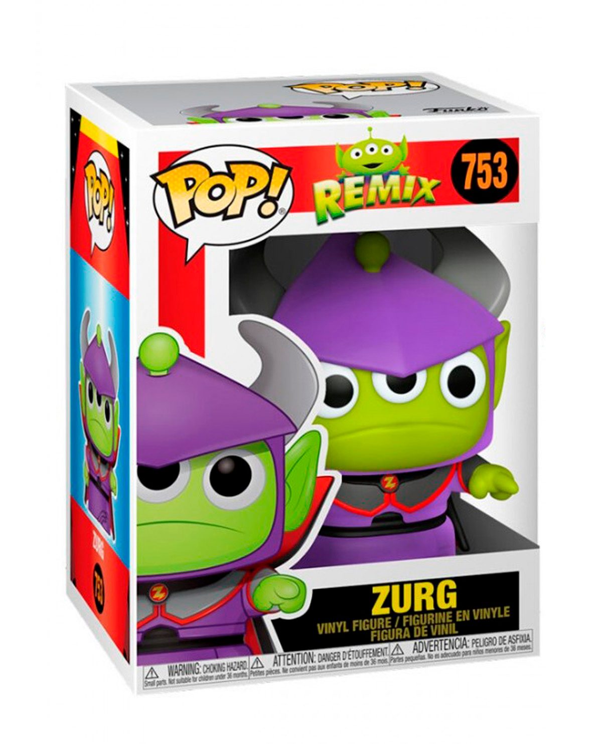 Foto 2 pulgar | Figura Coleccionable Funko Pop! Disney Remix Alien Zurg