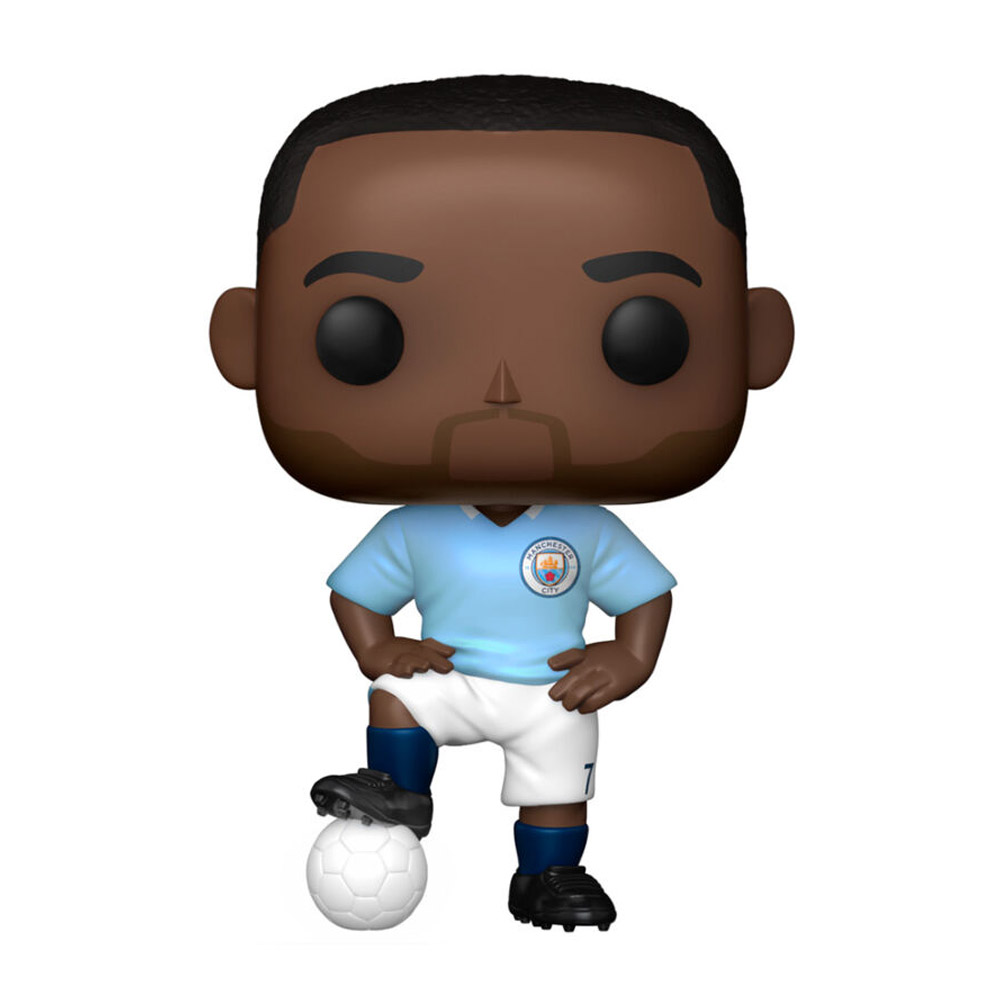 Foto 3 pulgar | Figura Coleccionable Funko Pop! Manchester City Raheem Sterling