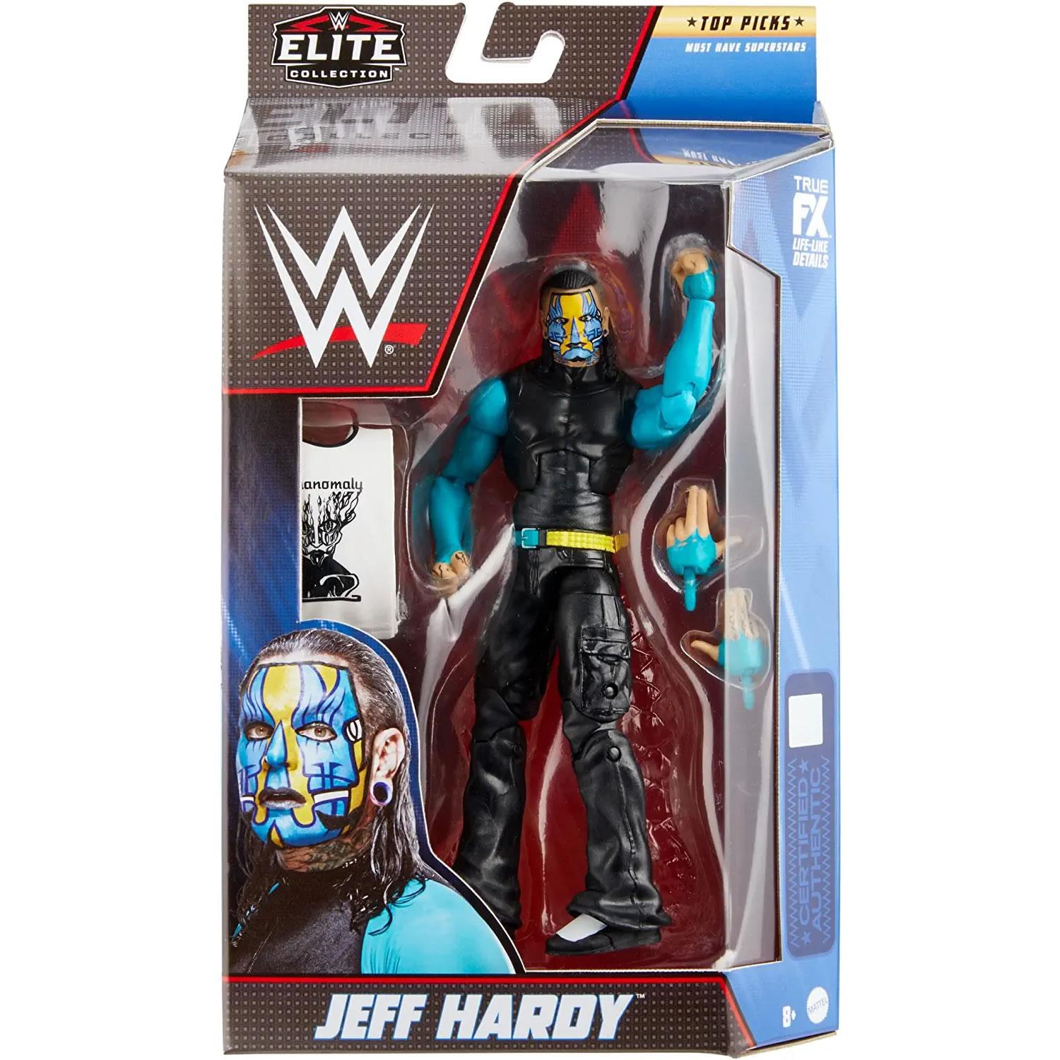 Foto 3 pulgar | Venta Internacional- Figura WWE Jeff Hardy Colección Elite Collection Luchador Superestrella