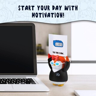 Foto 5 | Venta Internacional- Figura Pudgy Pingüinos Afirmación Positiva Signo Tarjetero Escritorio