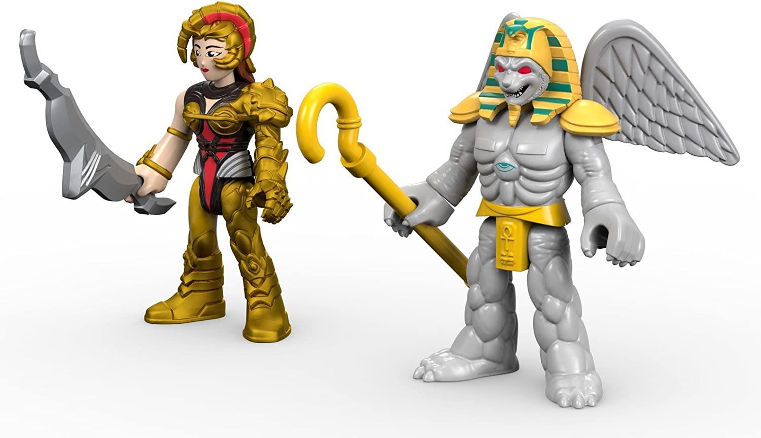 Foto 5 pulgar | Venta Internacional-figuras Imaginext Rey Esfinge Y Escorpina Mighty Morphin