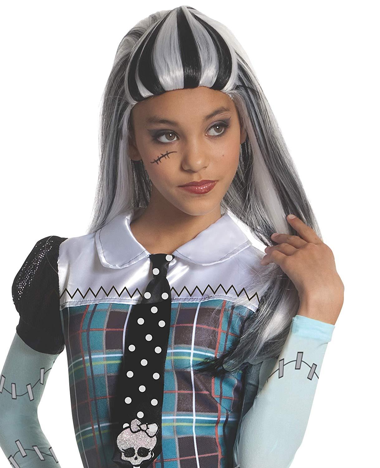 Venta Internacional-monster High Frankie Stein Girls Peluca Accesorio De Disfraces