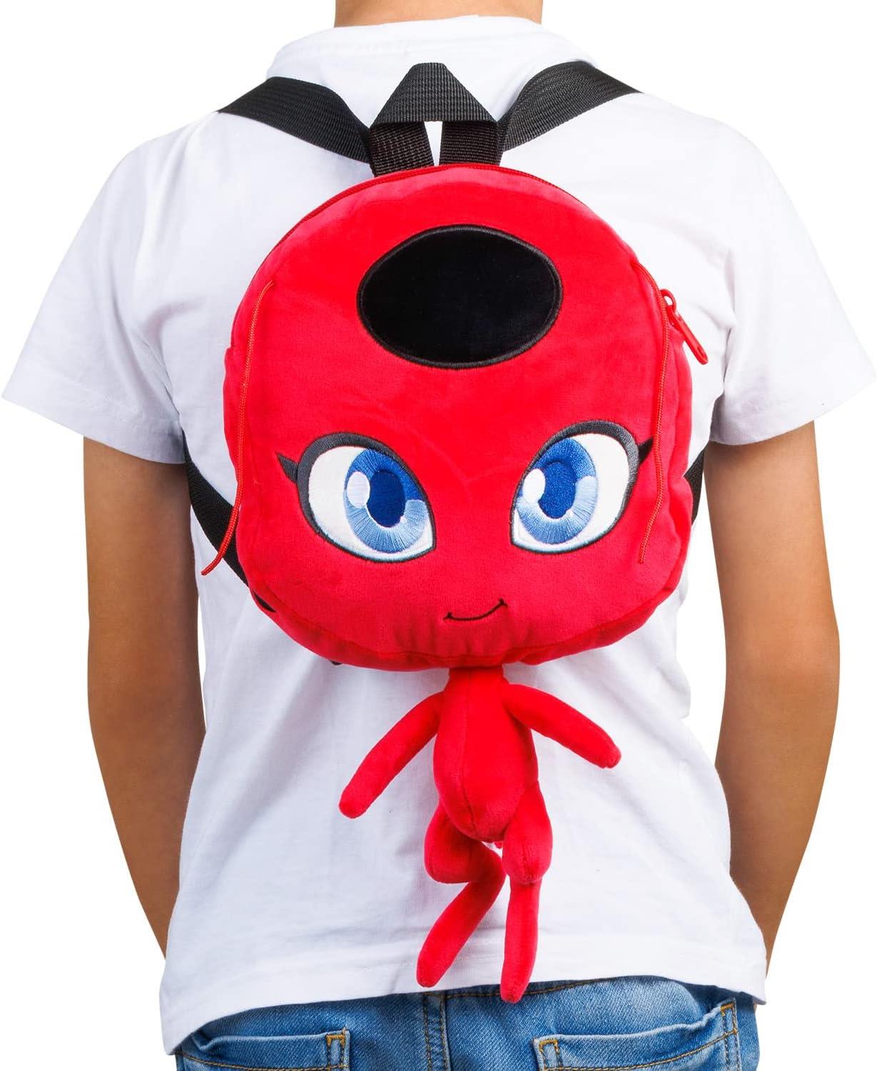 Venta Internacional-Mochila Miraculous Ladybug color Rojo