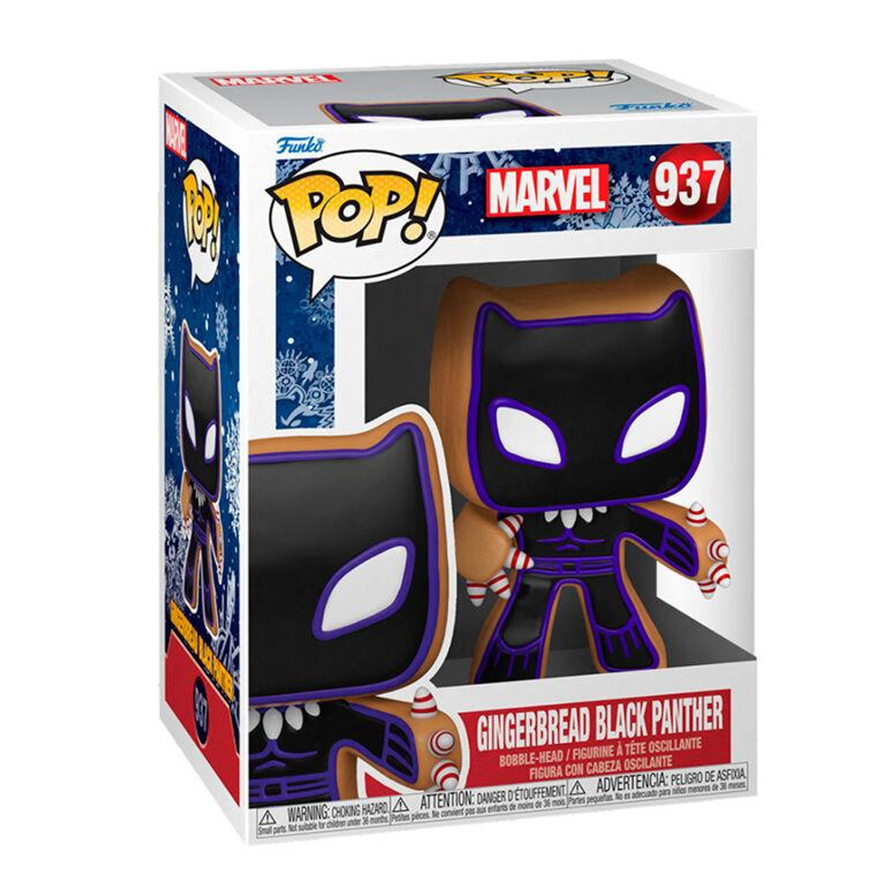 Foto 2 pulgar | Funko Pop! Gingerbread Black Panther Marvel