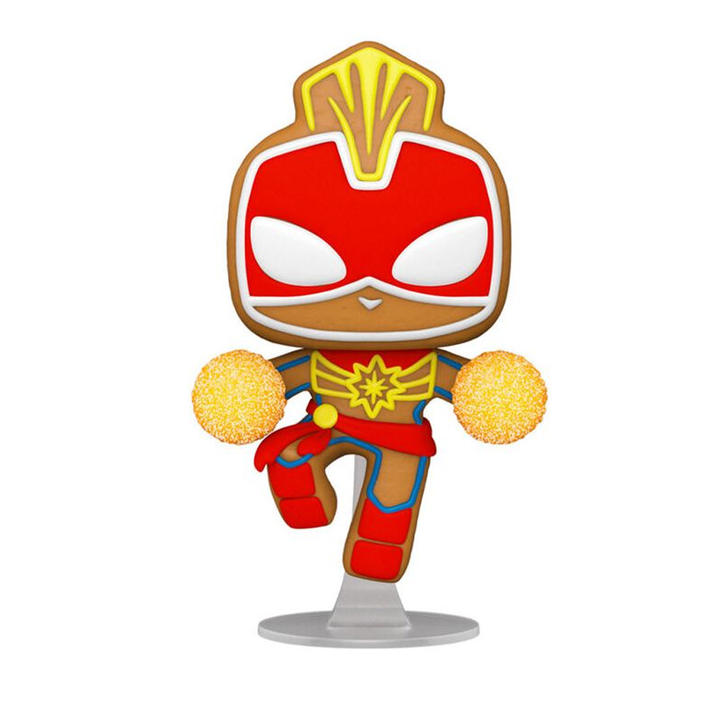 Foto 2 pulgar | Funko Pop! Marvel Gingerbread Captain Marvel