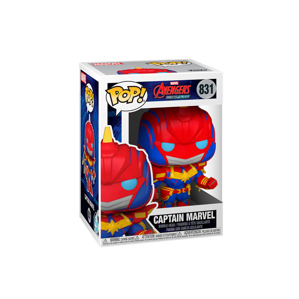 Foto 2 pulgar | Funko Pop! Marvel Avengers Mechstrike Captain Marvel