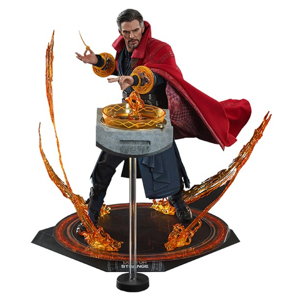 Foto 2 pulgar | Figura Hot Toys Doctor Strange Spider-Man No Way Home Escala 1:6