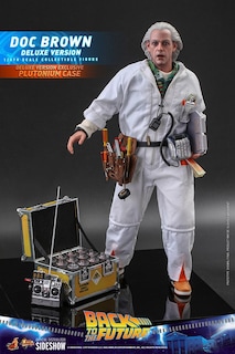Foto 2 | Figura Hot Toys Doc Brown Deluxe Versión Volver al Futuro