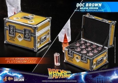 Foto 5 | Figura Hot Toys Doc Brown Deluxe Versión Volver al Futuro