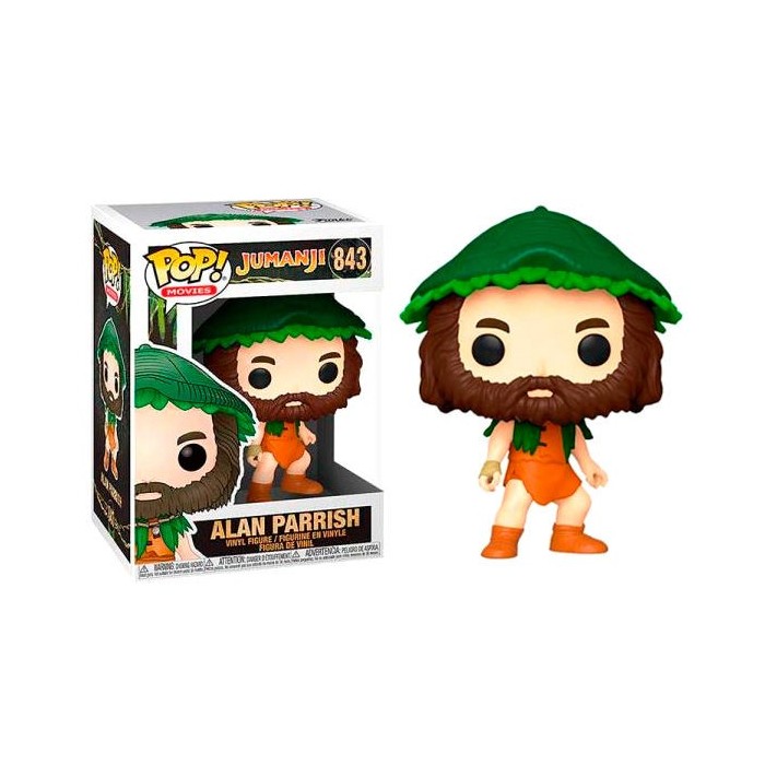 Figura Coleccionable Funko Pop! Jumanji Alan Parrish
