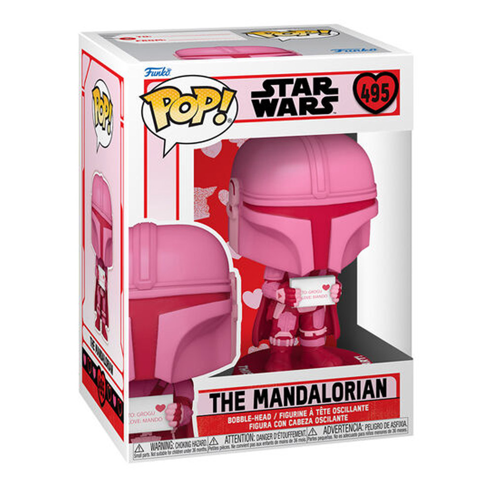 Figura Coleccionable Funko Pop! Star Wars Valentines The Mandalorian