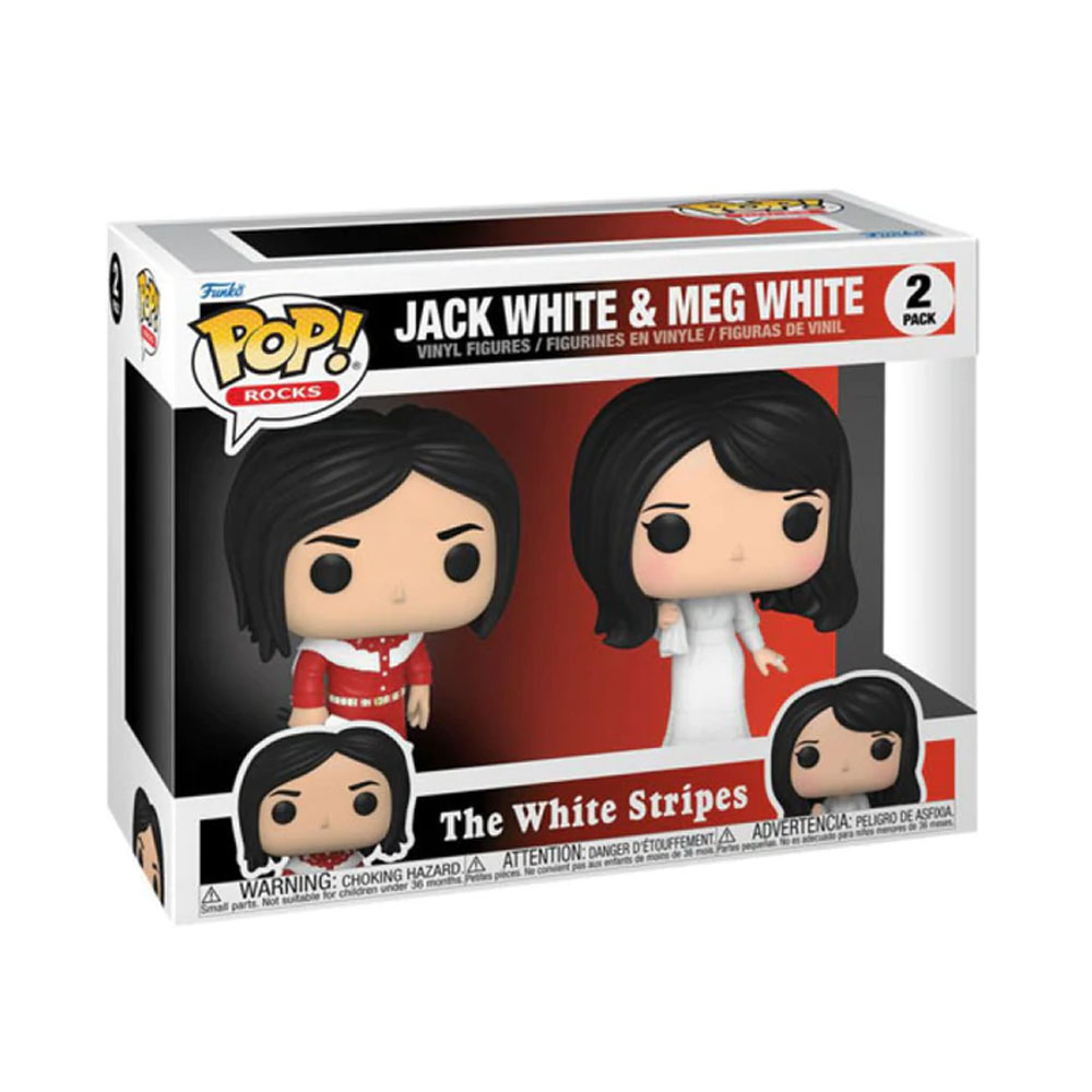 Figura Coleccionable Funko Pop! The White Stripes Jack White & Meg White
