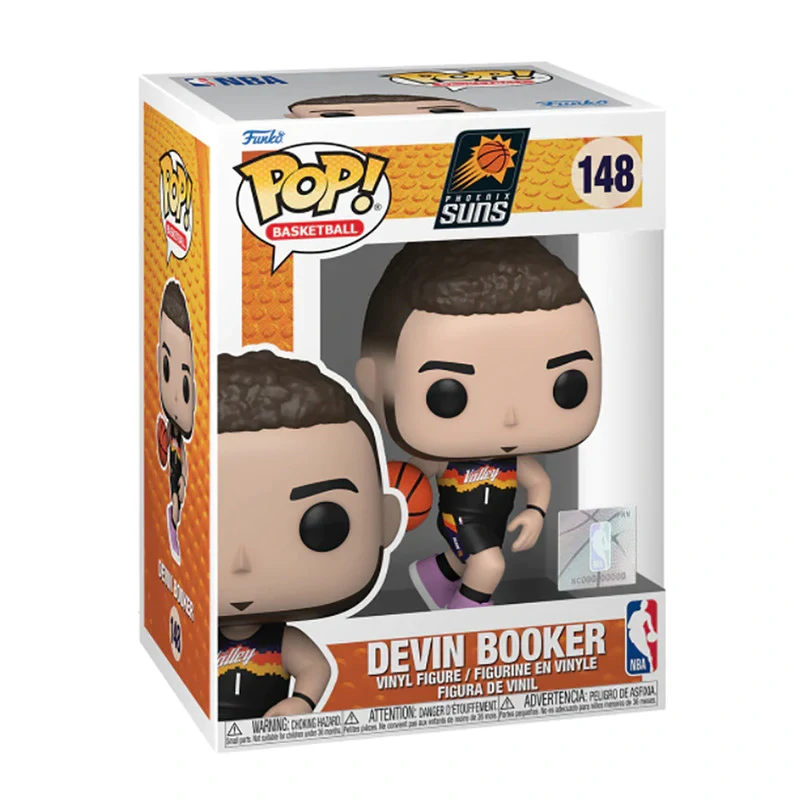 Foto 2 pulgar | Figura Coleccionable Funko Pop! Nba Phoenix Suns Devin Booker