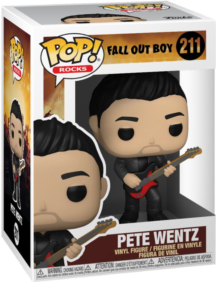 Figura Coleccionable Funko Pop! Fall Out Boy Pete Wentz