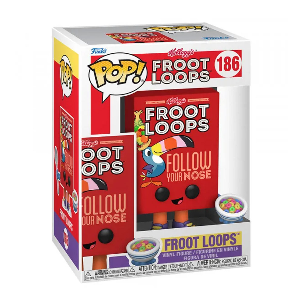 Funko Pop! Ad Icons Froot Loops Cereal Box