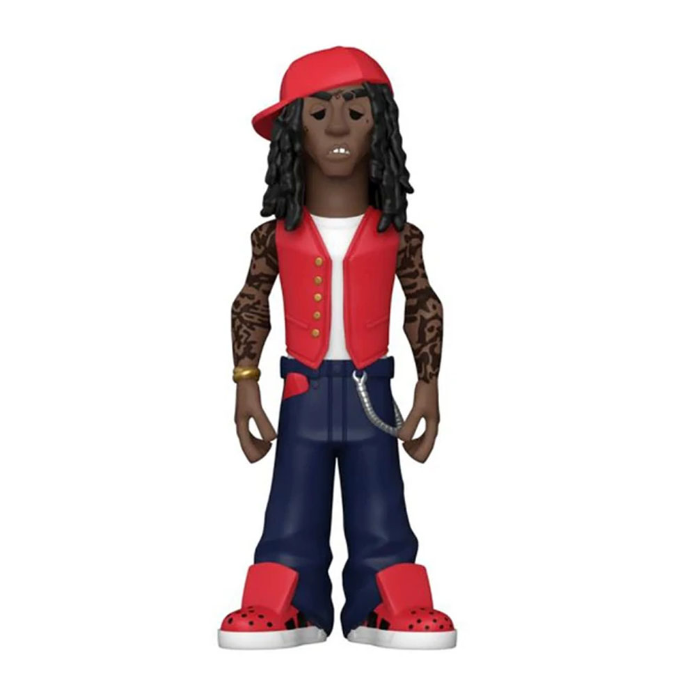 Foto 3 pulgar | Figura Coleccionable Funko Gold 6'' Lil Wayne