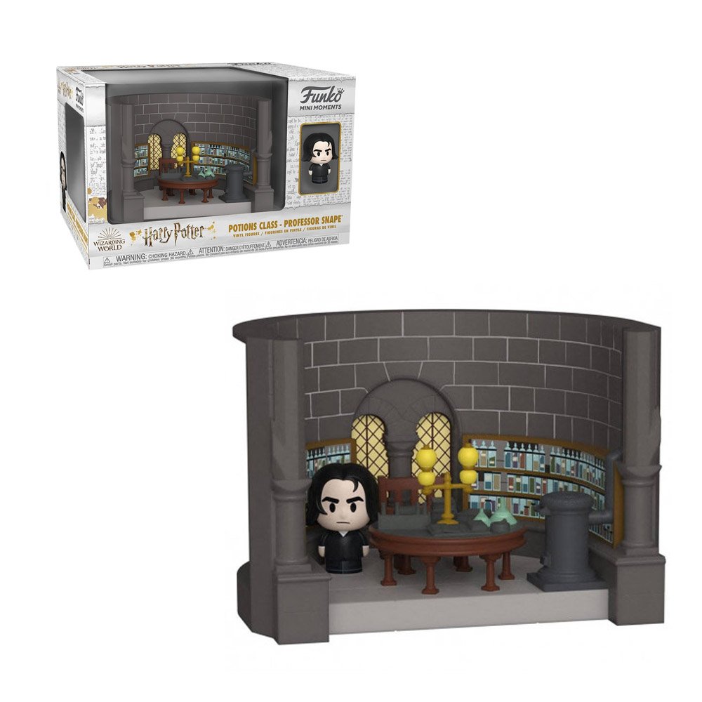 Figura Coleccionable Funko Mini Moments Harry Potter Potions Class / Snape