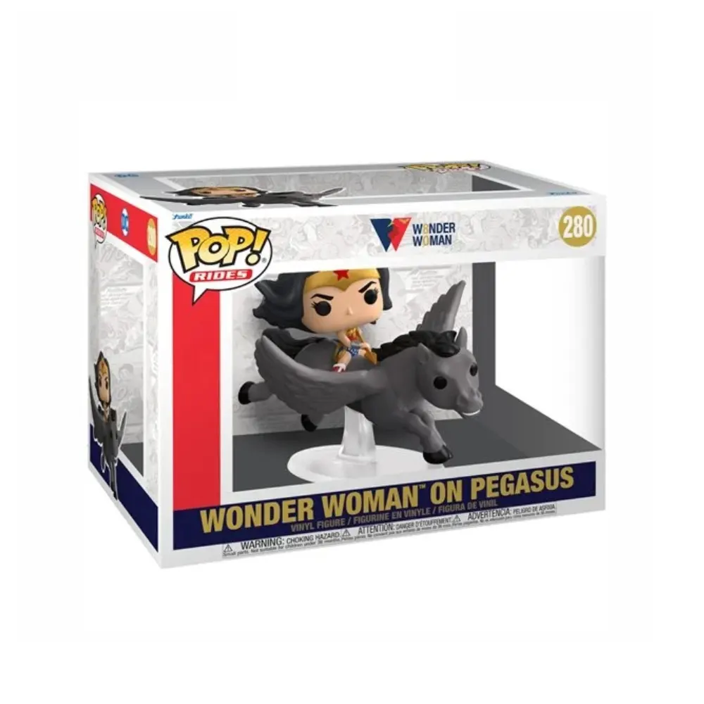 Foto 2 pulgar | Figura Coleccionable Funko Pop! Rides Dc Wonder Woman On Pegasus