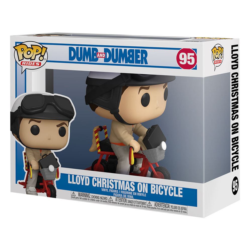 Figura Coleccionable Funko Pop! Rides Dumb And Dumber Lloyd Con Bicicleta