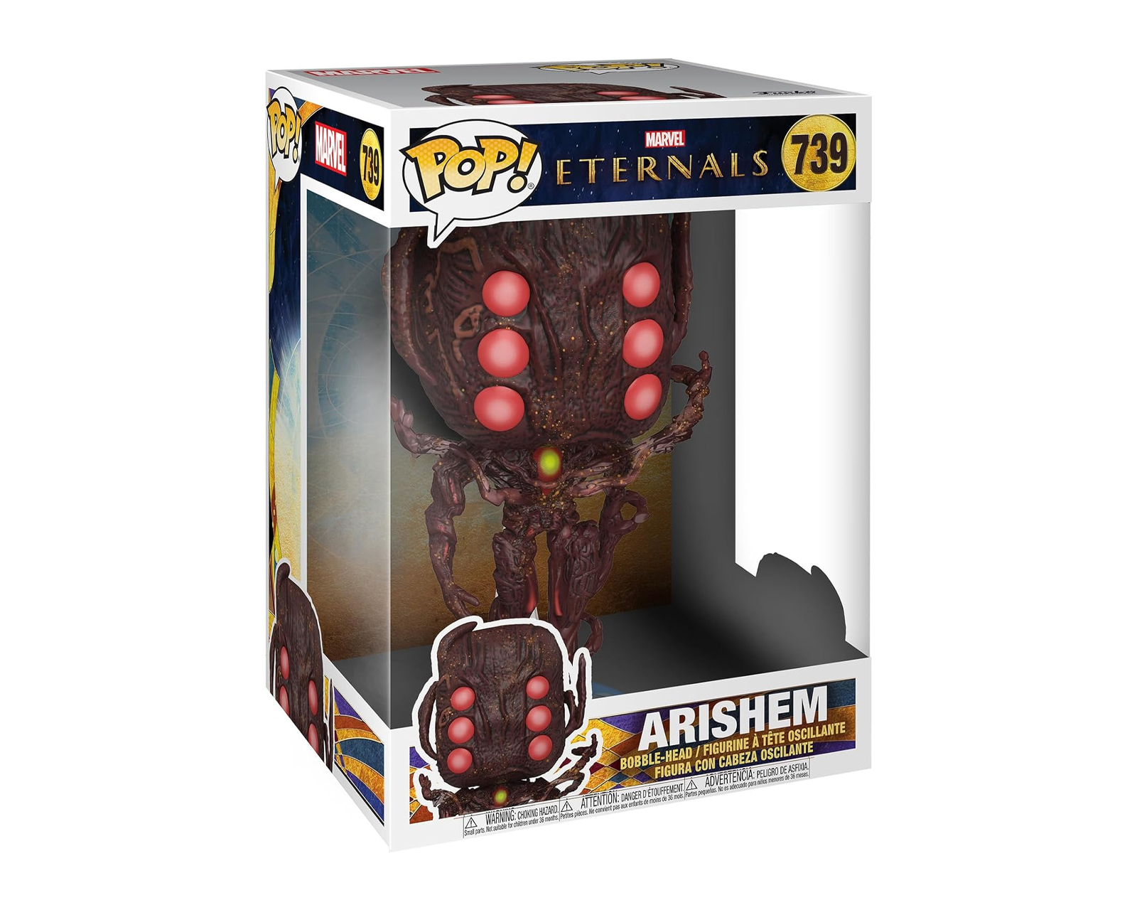 Foto 4 pulgar | Figura Coleccionable Funko Pop! 10'' Inch Marvel Eternals: Arishem