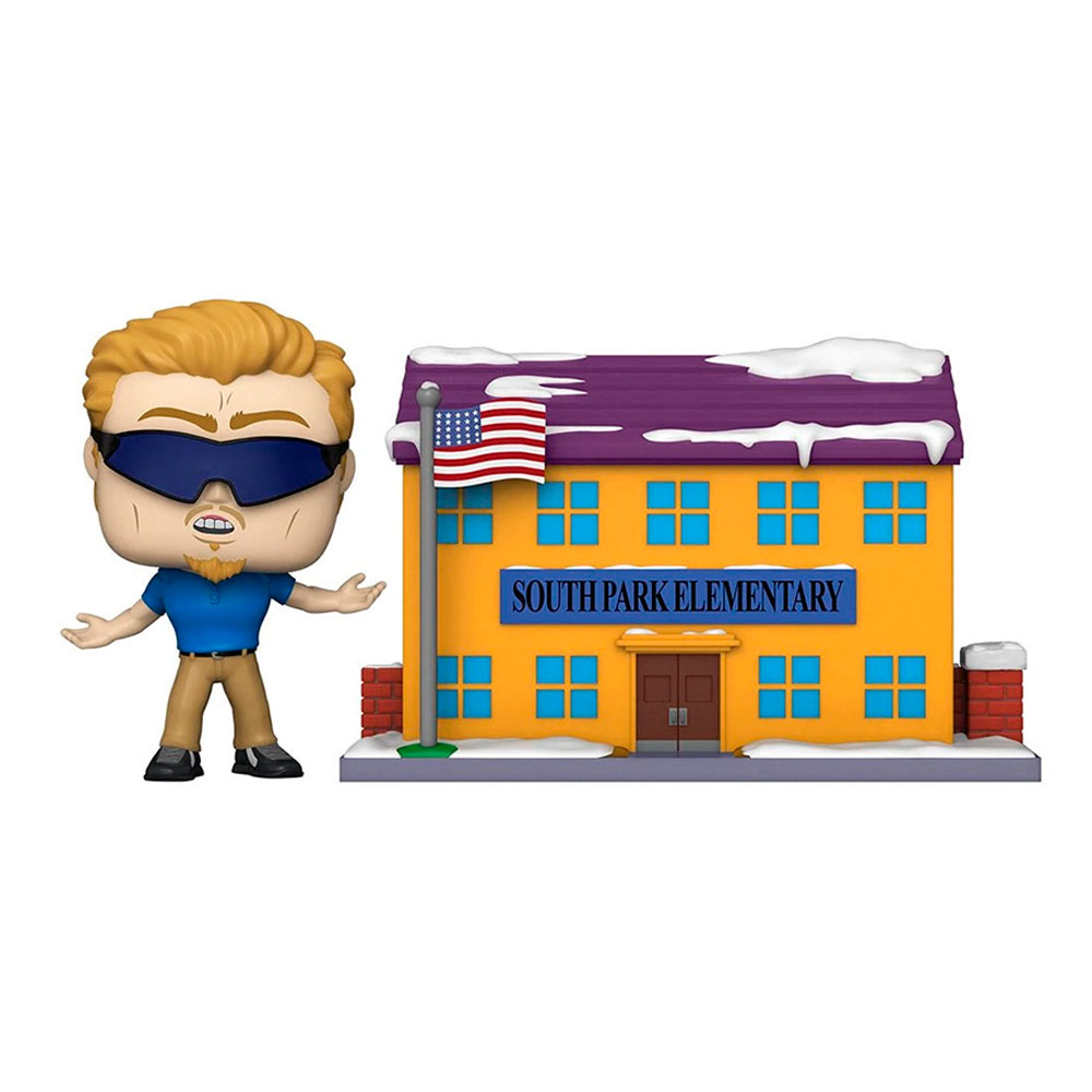 Foto 3 pulgar | Figura Coleccionable Funko Pop! Town South Park: South Park Elementary With Pc Principal