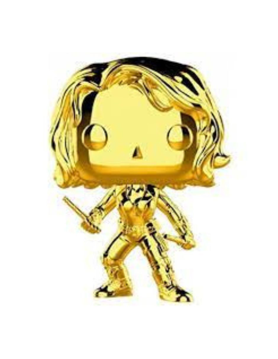 Foto 3 pulgar | Funko Pop Black Widow (gold) (marvel Studios)