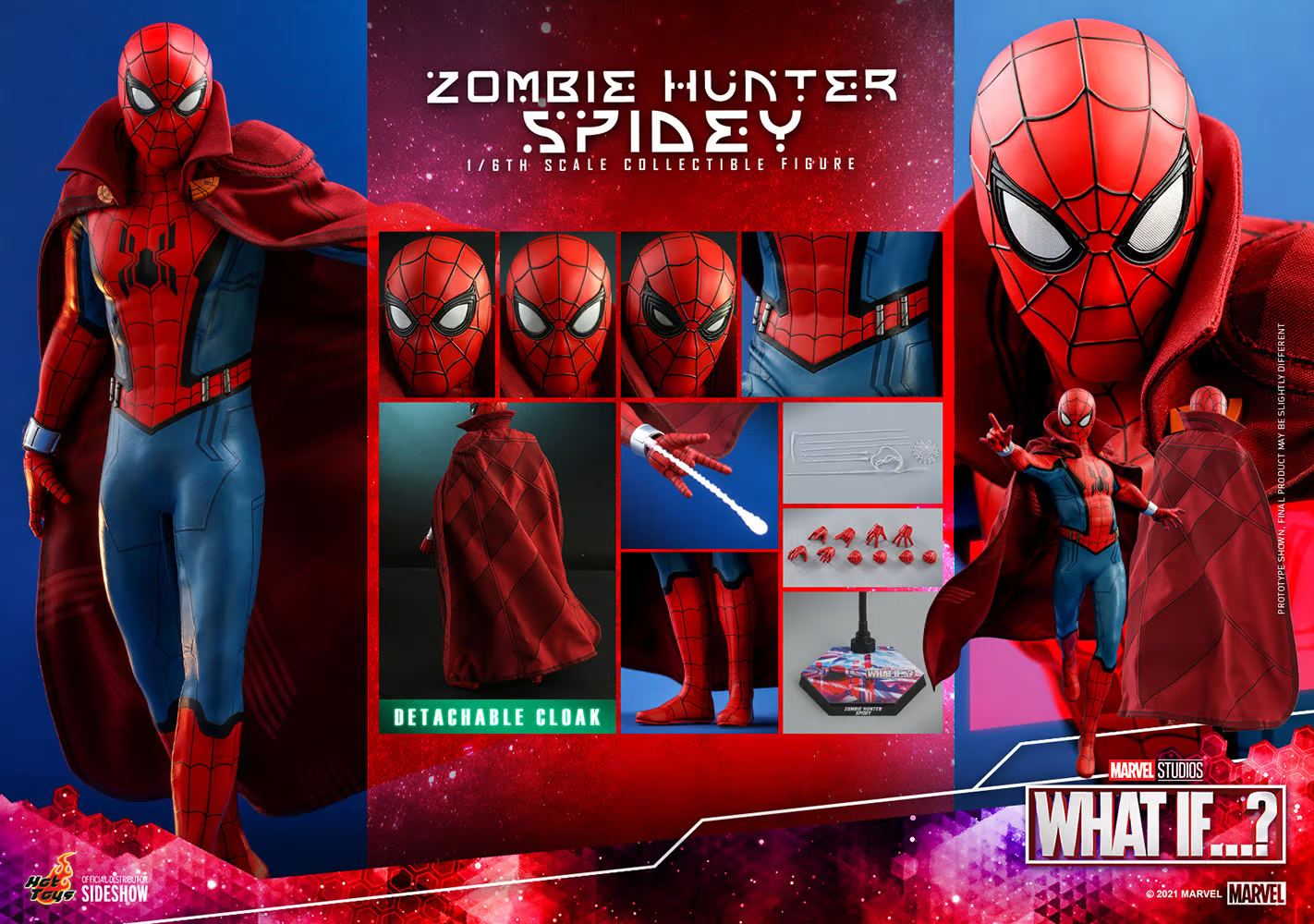 Foto 4 pulgar | Zombie Hunter Spidey - What If…? Marvel Por Hot Toys