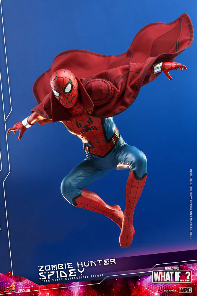 Foto 4 | Zombie Hunter Spidey - What If…? Marvel Por Hot Toys