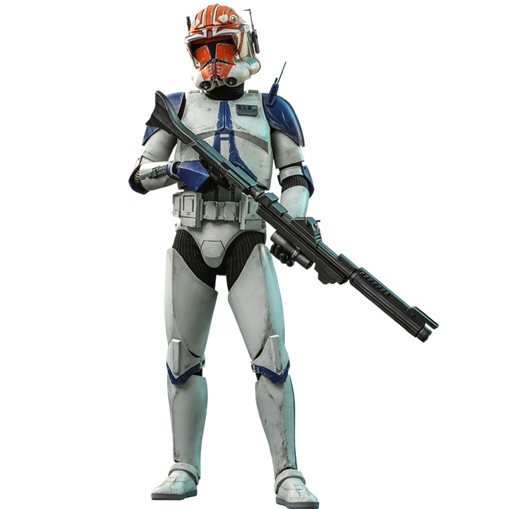 Figura Hot Toys 1/6 De Escala Star Wars The Clone Wars: Captain Vaughn