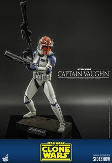 Foto 3 | Figura Hot Toys 1/6 De Escala Star Wars The Clone Wars: Captain Vaughn