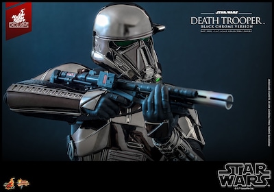 Foto 5 | Figura Hot Toys 1:6 De Escala Star Wars Death Trooper (black Chrome)''exclusive''