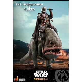 Foto 3 | Figura Hot Toys 1/6 De Escala Star Wars The Mandalorian: Mandalorian And Blurgg
