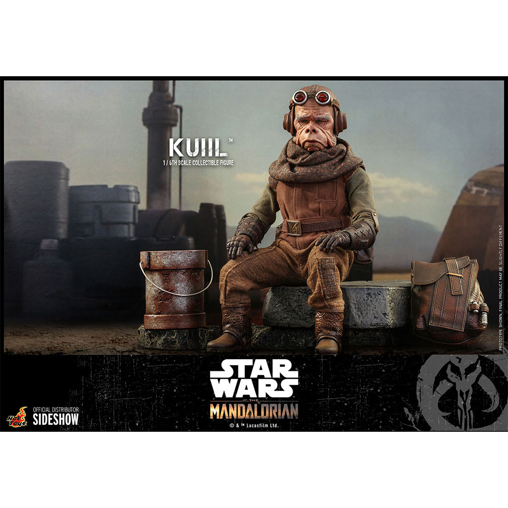 Foto 5 pulgar | Figura Hot Toys 1/6 De Escala Star Wars The Mandalorian: Kuiil