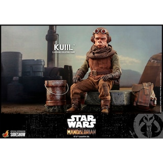 Foto 4 | Figura Hot Toys 1/6 De Escala Star Wars The Mandalorian: Kuiil
