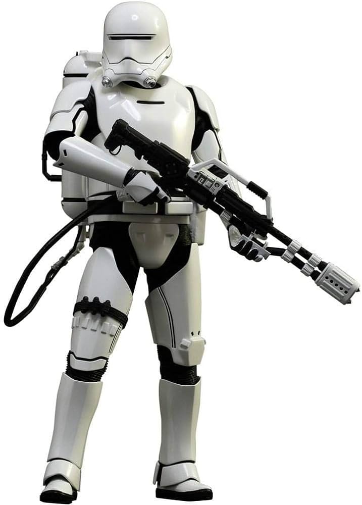 Foto 2 pulgar | Figura Hot Toys 1/6 De Escala Star Wars The Force Awakens: Flametrooper