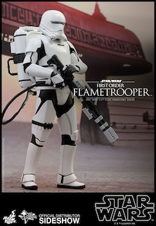 Foto 2 | Figura Hot Toys 1/6 De Escala Star Wars The Force Awakens: Flametrooper