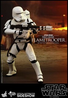 Foto 4 | Figura Hot Toys 1/6 De Escala Star Wars The Force Awakens: Flametrooper