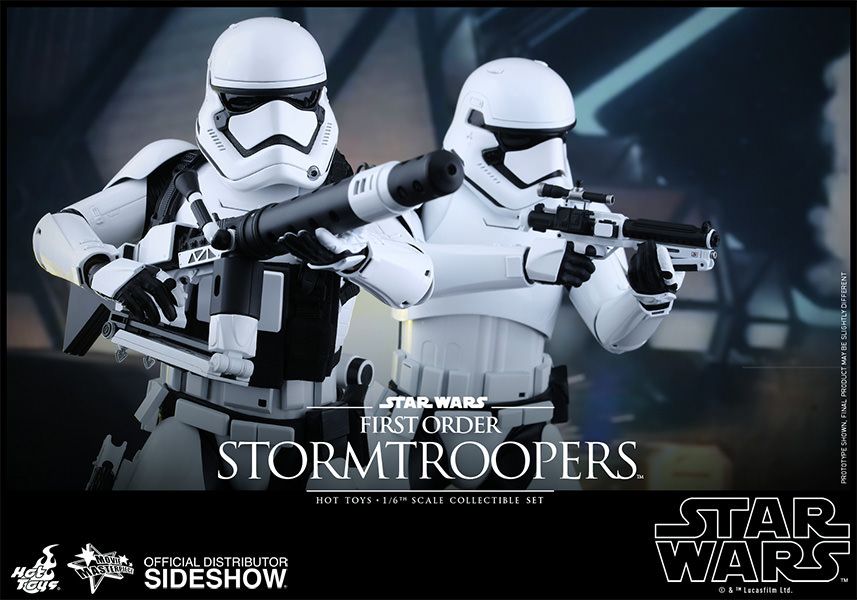 Foto 3 pulgar | Figura Hot Toys 1/6 De Escala Star Wars: First Order Stormtroopers