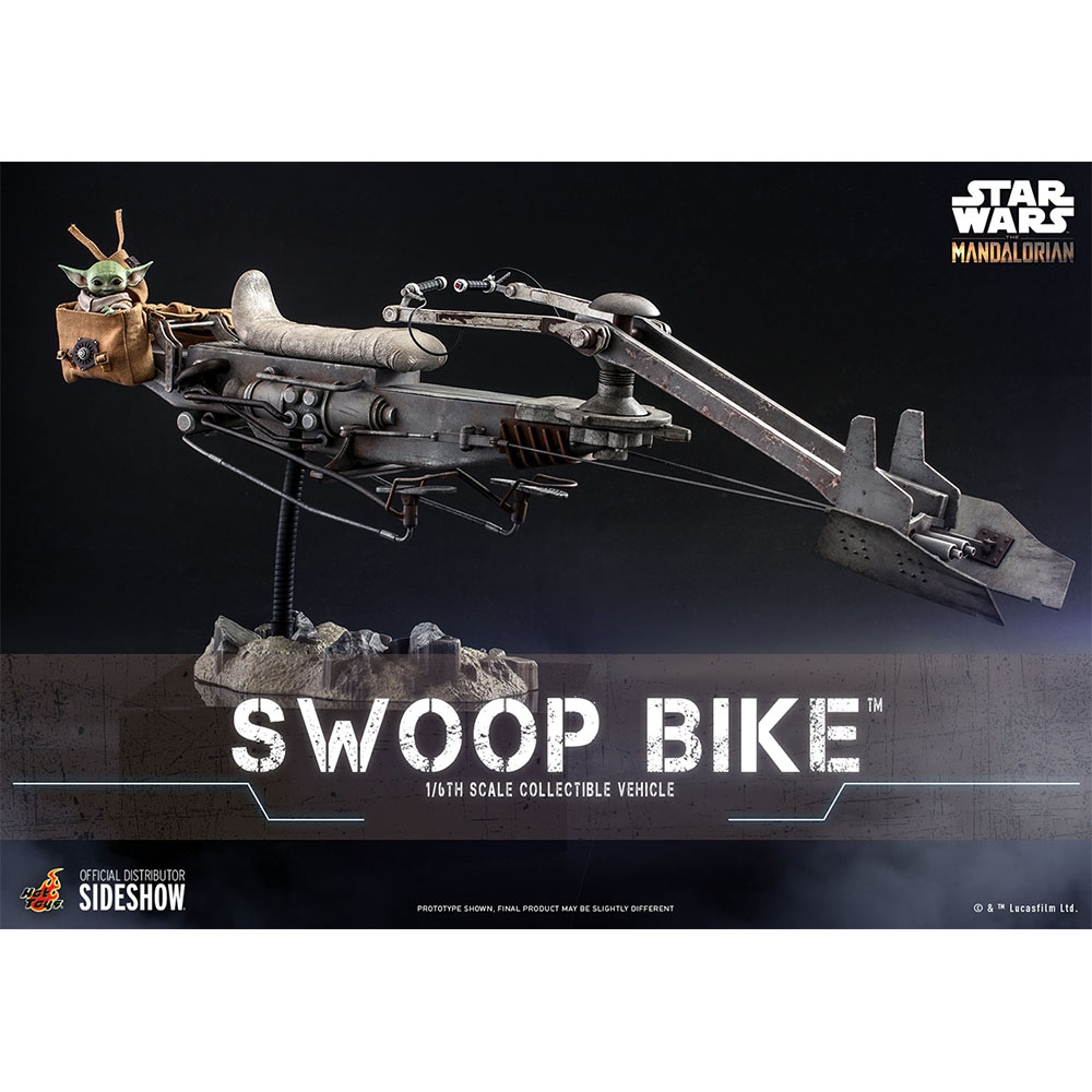 Foto 3 pulgar | Figura Star Wars The Mandalorian: Swoop Bike Hot Toys 1/6 de Escala